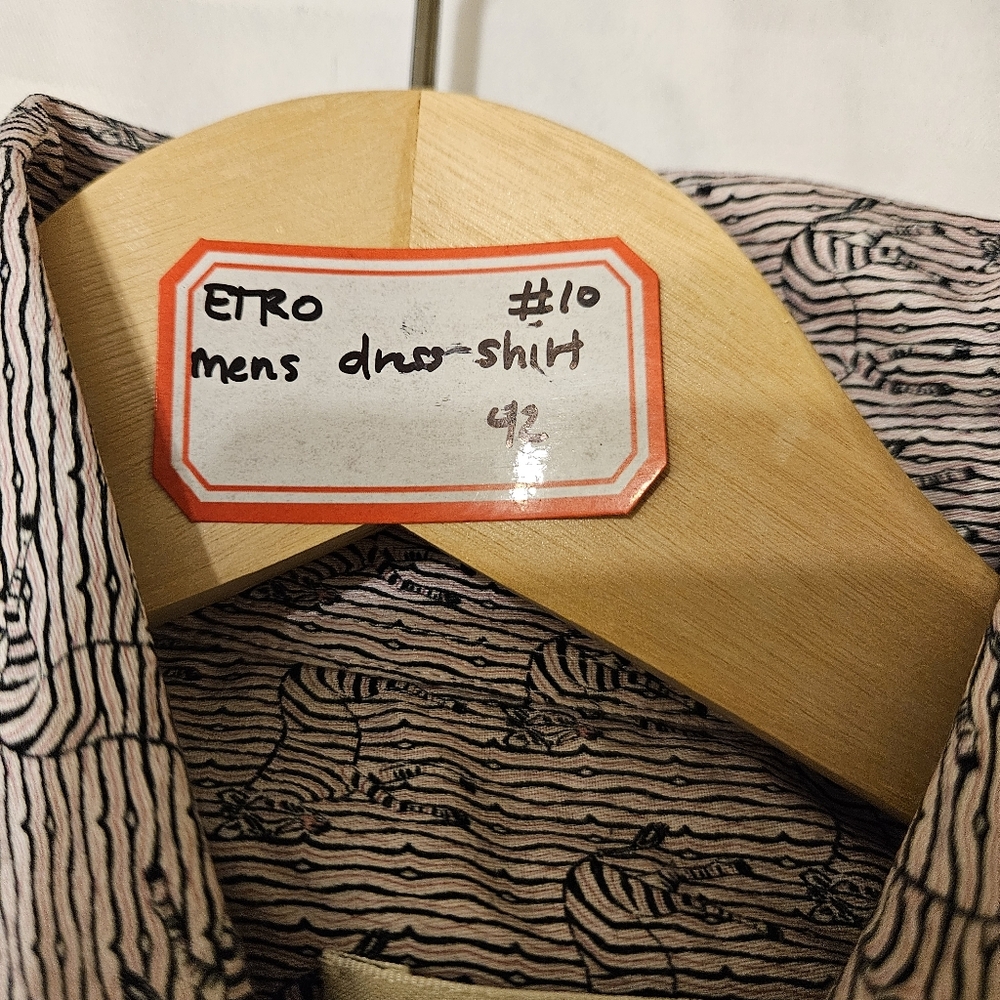Men's Patterned Shirt - Picture 4 of 5